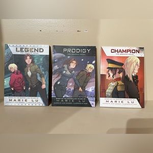 Legend series (Legend Prodigy Champion) graphic novel series signed by Marie Lu